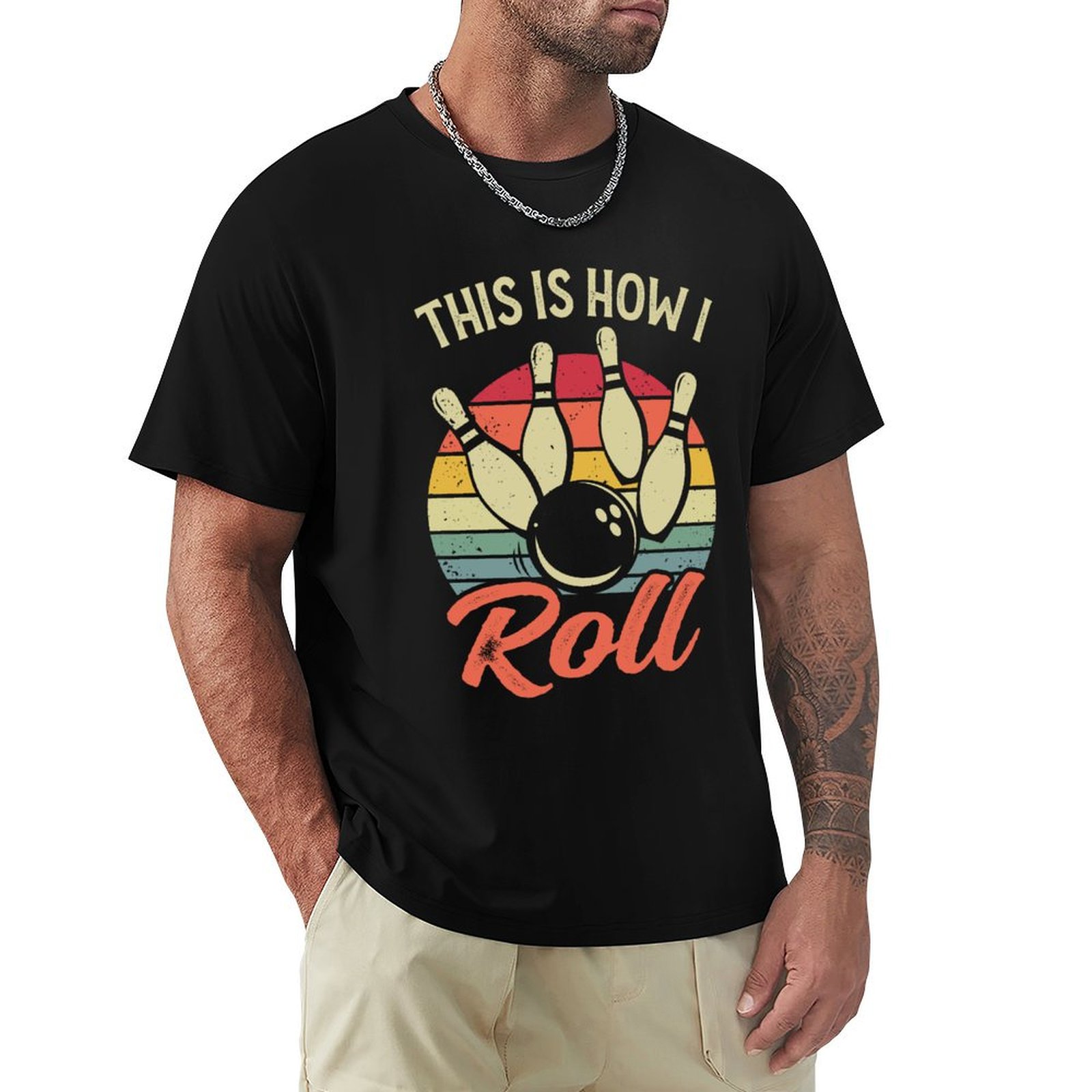 Short Sleeve Bowling Shirt Retro - Ben İşte Bu Şekilde Giyiyorum Retro