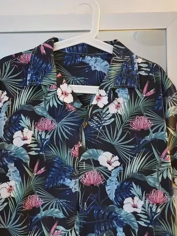 Vintage Tayland Çiçek Desenli  - Vintage Hawaiian Floral Shirt incelemesi ve fiyatı