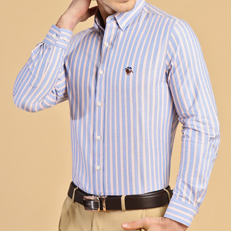 Yeni %100 Pamuklu Akıllı Günlü - Oxford Cotton Casual Shirt Business incelemesi ve fiyatı
