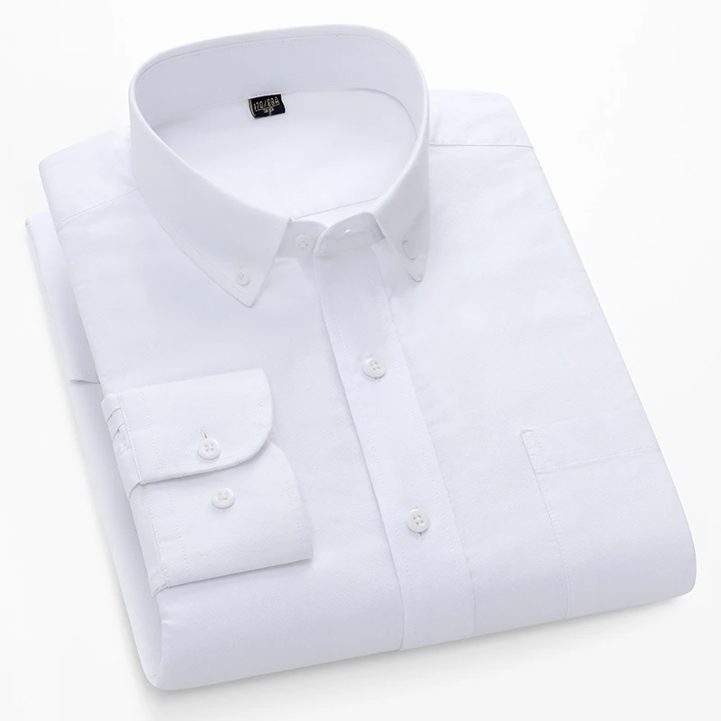 Erkekler için %100 pamuk oxfor - Oxford Cotton Casual Shirt Business incelemesi ve fiyatı