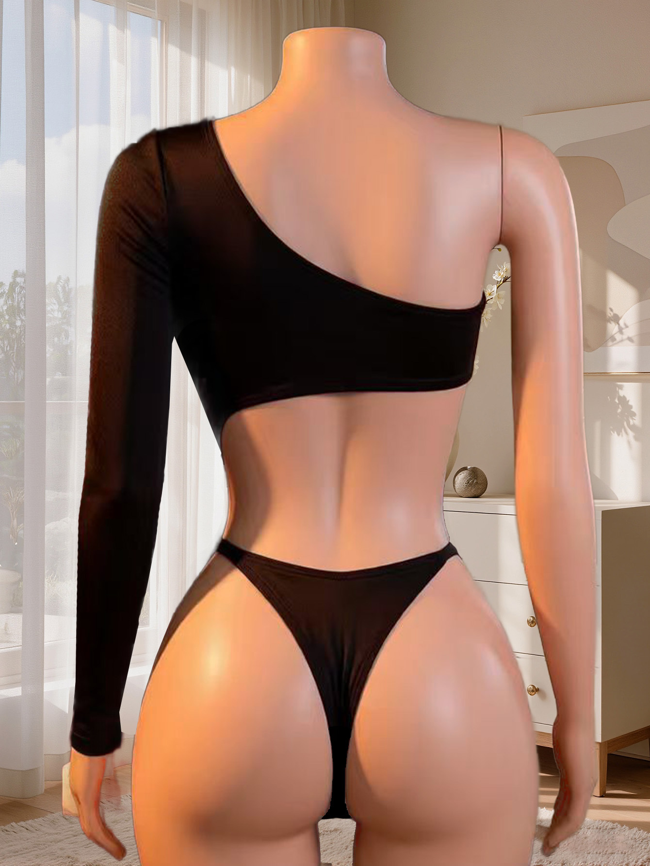 Kadın Tek Omuzlu Uzun Kollu Bo - Underwear incelemesi ve fiyatı