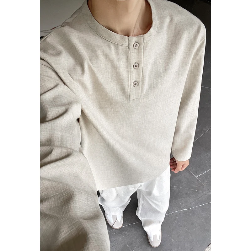 Erkek Günlük Kullanım İçin Sun - Mens Linen Shirt Long Sleeve incelemesi ve fiyatı