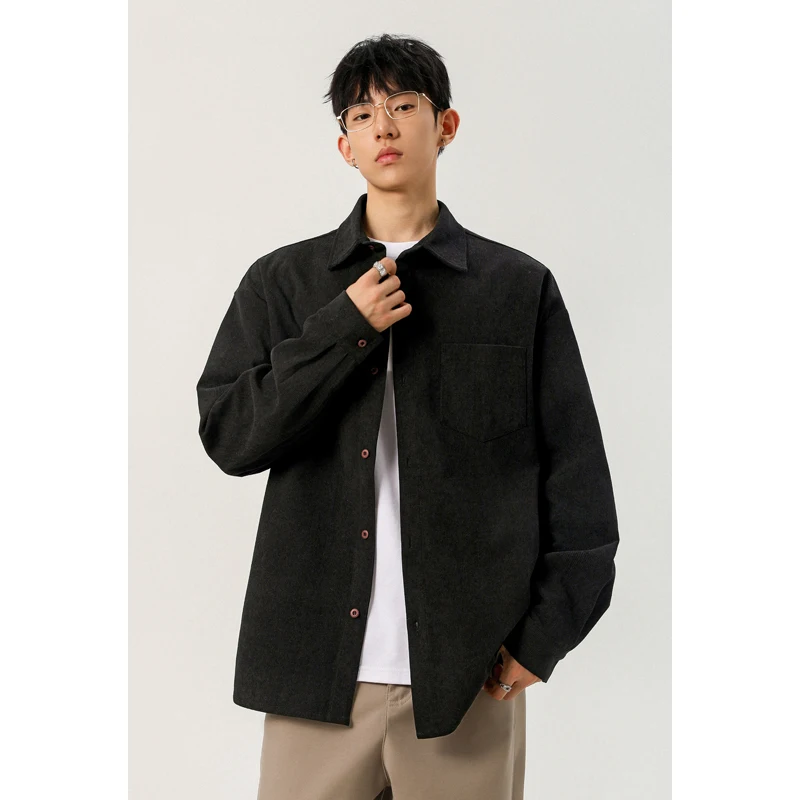 Erkek Düğmeli Kadife Üst, Yaka - Corduroy Button Up Shirt Men incelemesi ve fiyatı