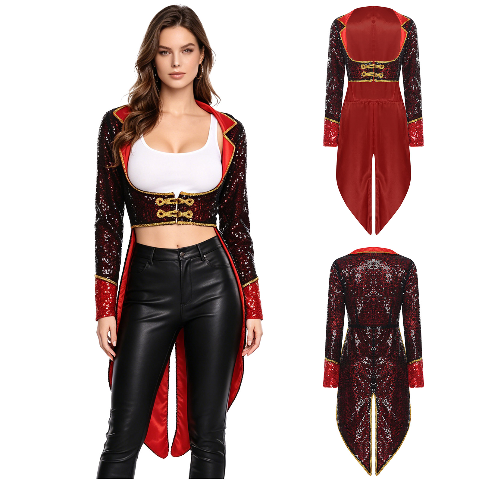 Kadın Sirk Ringmaster Kuyruklu - Jackets incelemesi ve fiyatı