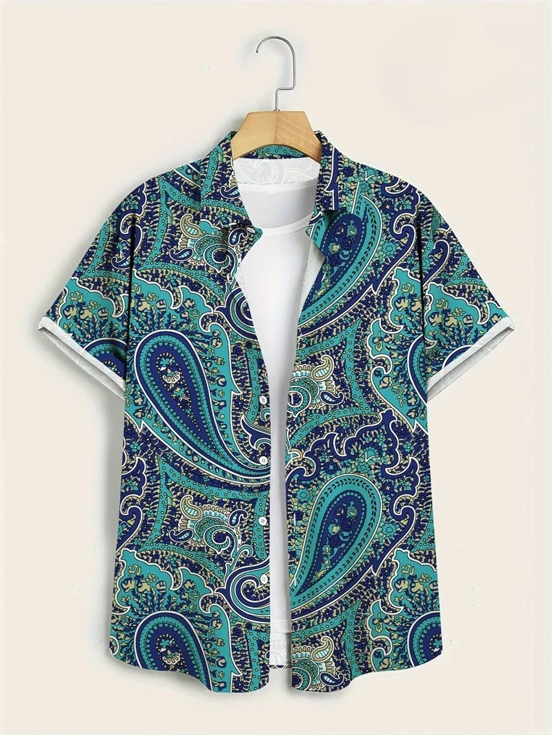 Mor Tabanlı Renkli Paisley Haw - Vintage Hawaiian Floral Shirt incelemesi ve fiyatı