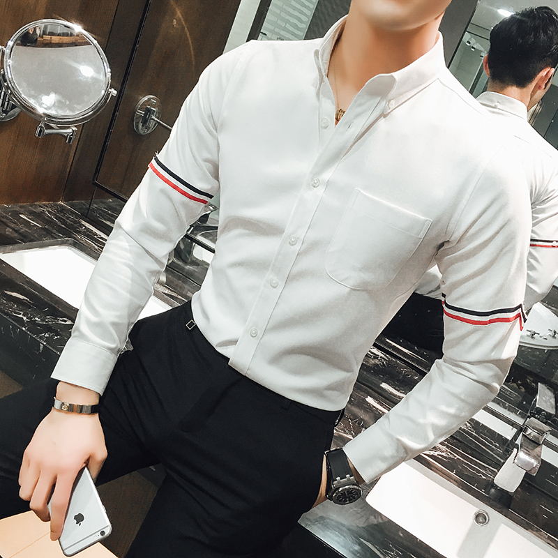 Erkek gömleği - Oxford pamuk k - Oxford Cotton Casual Shirt Business incelemesi ve fiyatı